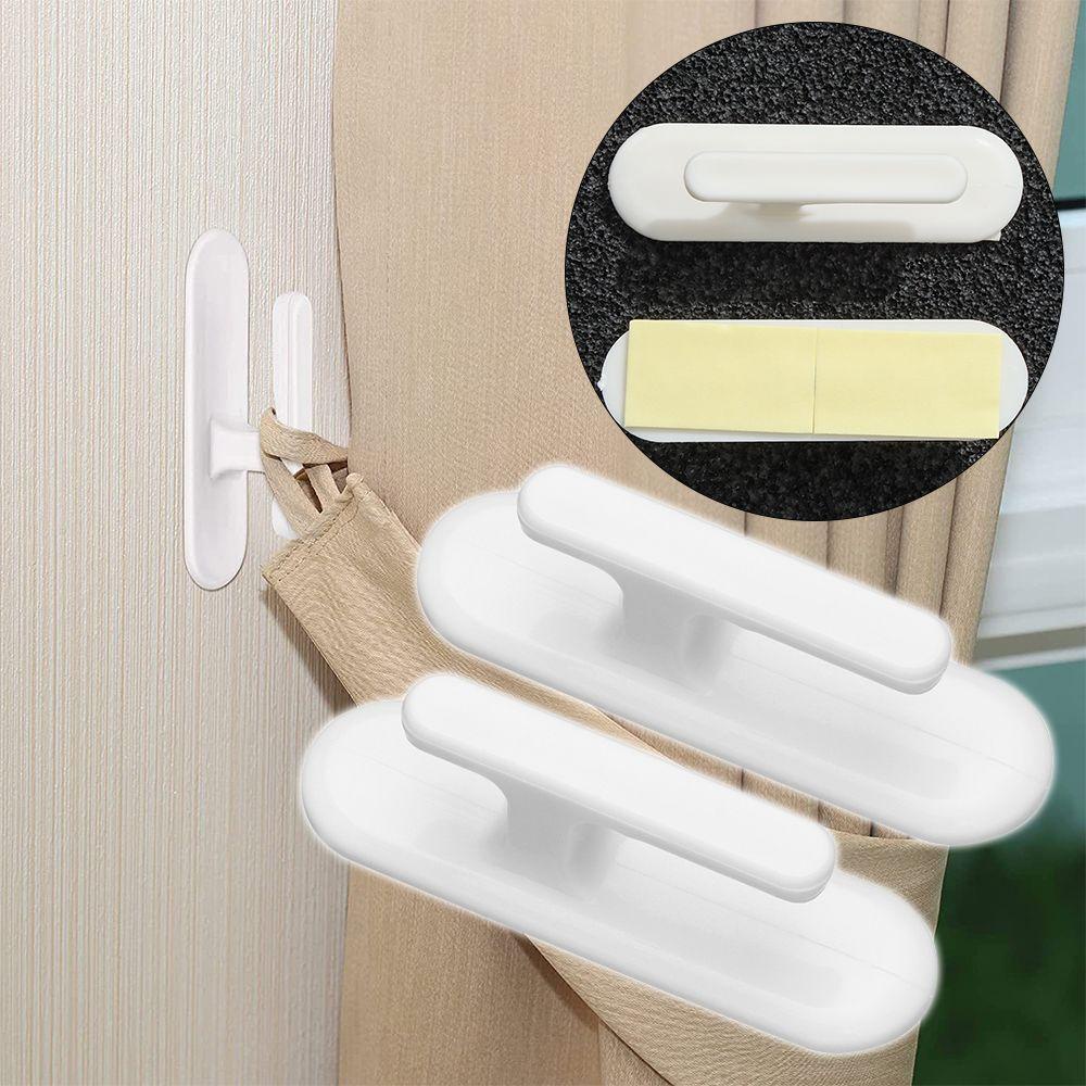 FAY Bộ 2 Giá Đỡ Rèm Cửa Đa Năng Tiện Dụng Cho Gia Đình / Văn