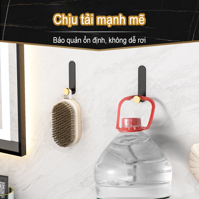 Móc treo quần áo MEIDOO gắn tường bằng nhôm tiện dụng cho nhà bếp/ phòng tắm