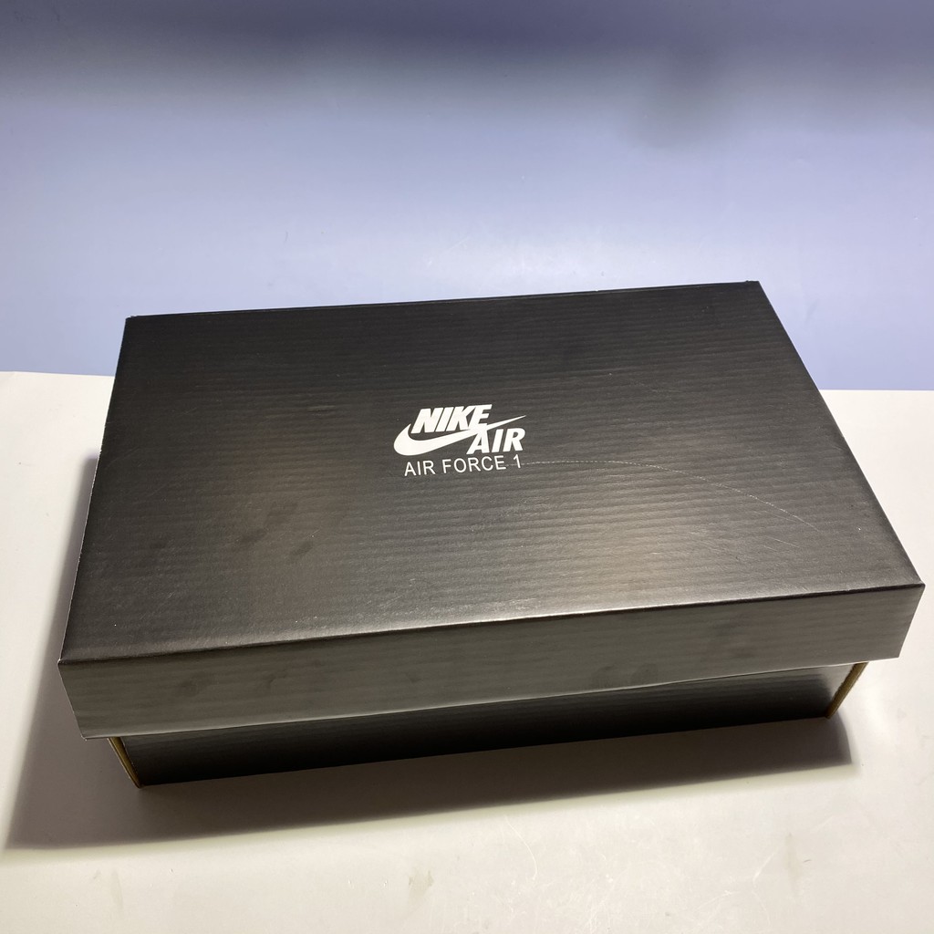Combo Hộp Giấy Carton đựng giày dép, Hộp mũ Nik.e Air Force 1 AF1 + Bill thẻ + Giấy gói Nhật xịn chu