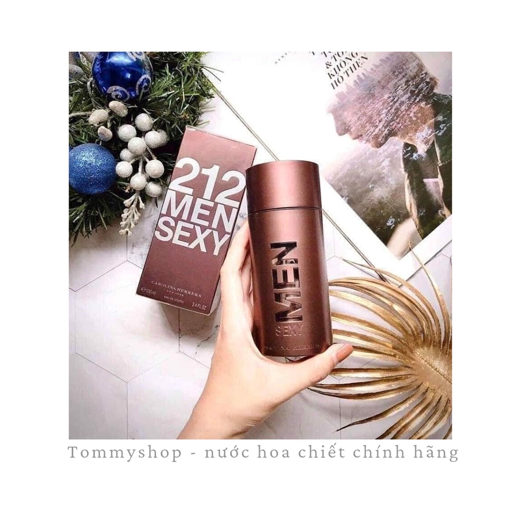 Mẫu thử nước hoa Carolina Herrera 212 Sexy Men