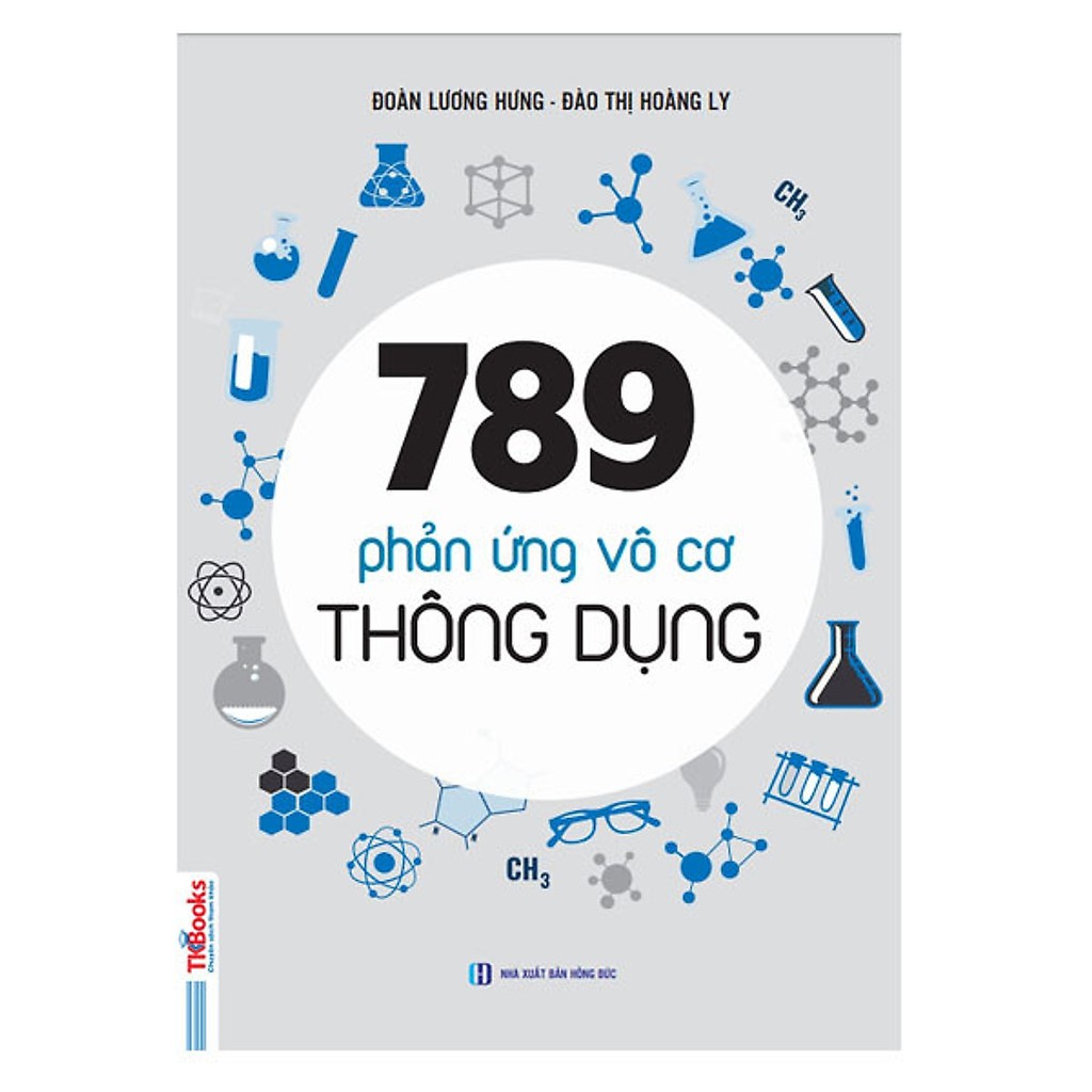 Sách - Combo Các Phản Ứng Hóa Học Thông Dụng ( 789 Phản Ứng Vô Cơ Thông Dụng + 400 Phản Ứng Hữu Cơ Thông Dụng )