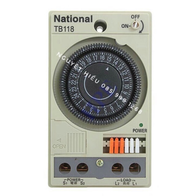 Rơle relay công tác hẹn giờ timer TB118