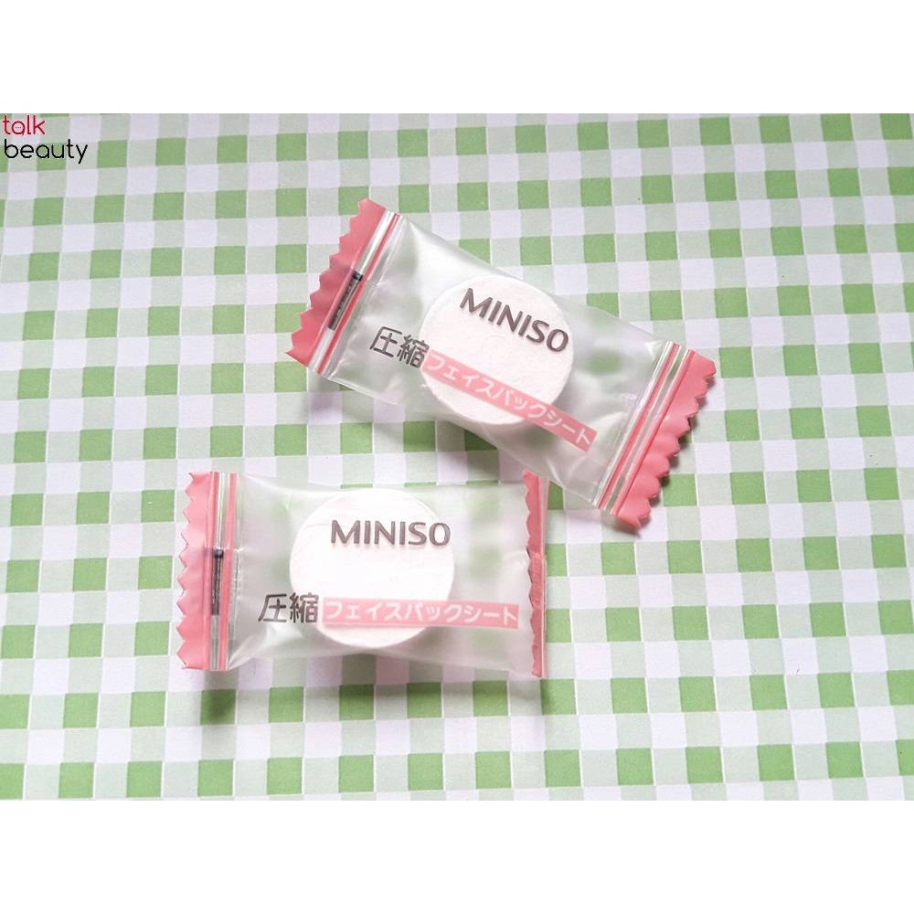 Mặt Nạ Giấy Nén Miniso
