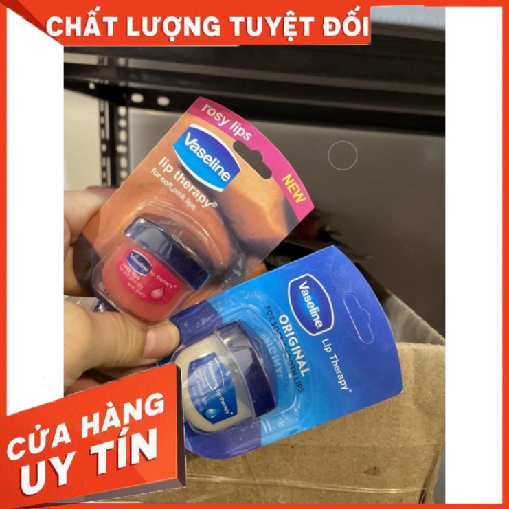 Dưỡng môi VASELINE 7g dạng hũ LOẠI RẺ cho KHÁCH SỈ đủ vị ( trộn nhiều mùi khi mua ) | BigBuy360 - bigbuy360.vn
