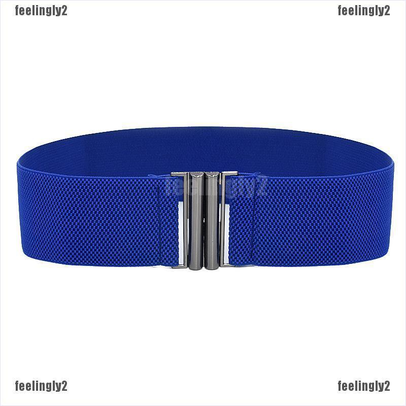 Thắt lưng co dãn có khóa cài tiện lợi thời trang cho nữ