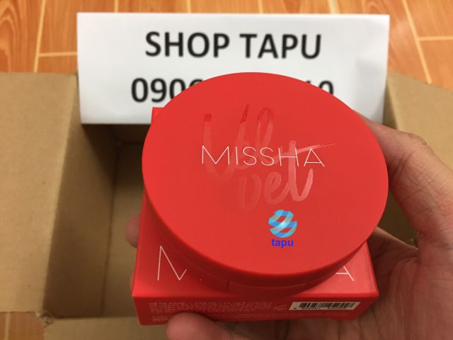 [Hình thật - Có video] Phấn nước Missha Velvet Finish Korea 15g | BigBuy360 - bigbuy360.vn