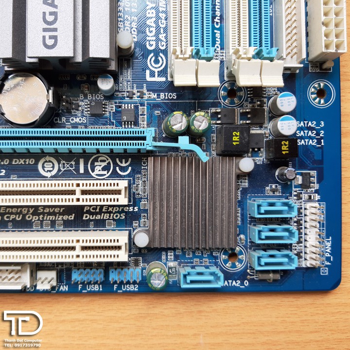 Main giga G41 combo socket 775 - Bo mạch chủ Gigabyte G41 combo hỗ trợ DDR2, DDR3