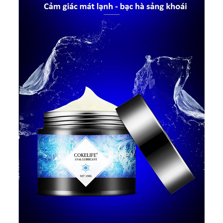 Hộp GEL massage Cokelife Fisting Cream 150ml, gel bôi hỗ trợ