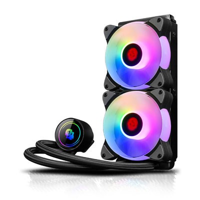 Tản Nhiệt Nước All in One Coolmoon 240 RGB-Hỗ Trợ All CPU