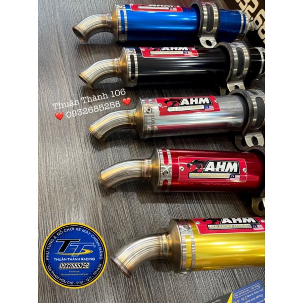 Lon pô sport AHM zin Vĩ - Su Sport/Xipo/RGV120/RG110/Satria2k/RGX