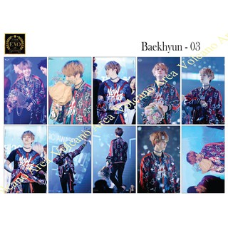 [EXO] Set Sticker Baekhyun - 5 mẫu (có nhiều mẫu hình dán Kpop)