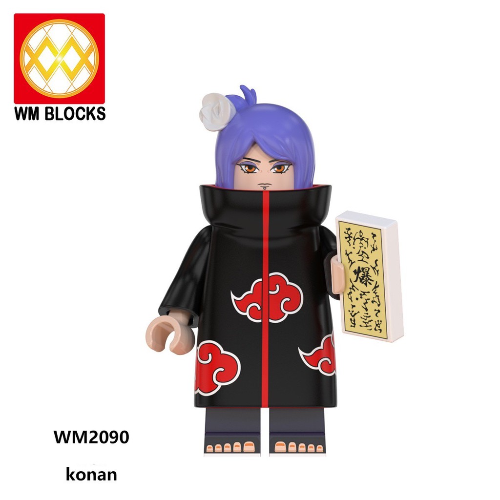 BỘ ĐỒ CHƠI XẾP HÌNH LEGO Minifigure SASUKE, Lego NARUTO, Lego Lính Swat