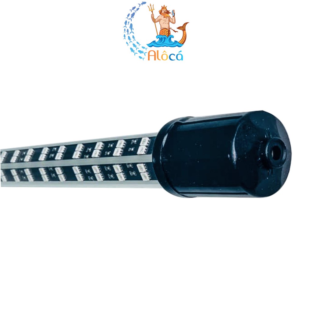 Đèn Led màu trắng xanh Baoyu BY 90cm 28W, 1m1 32W, 1m4 40W, cho bể cá rồng Bối tím Blue Sea