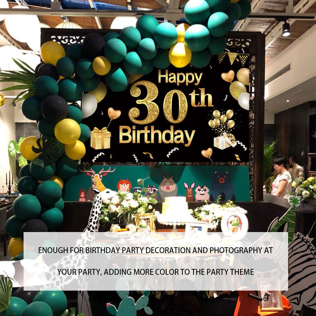Banner Trang Trí Tiệc Sinh Nhật Chất Liệu Polyester