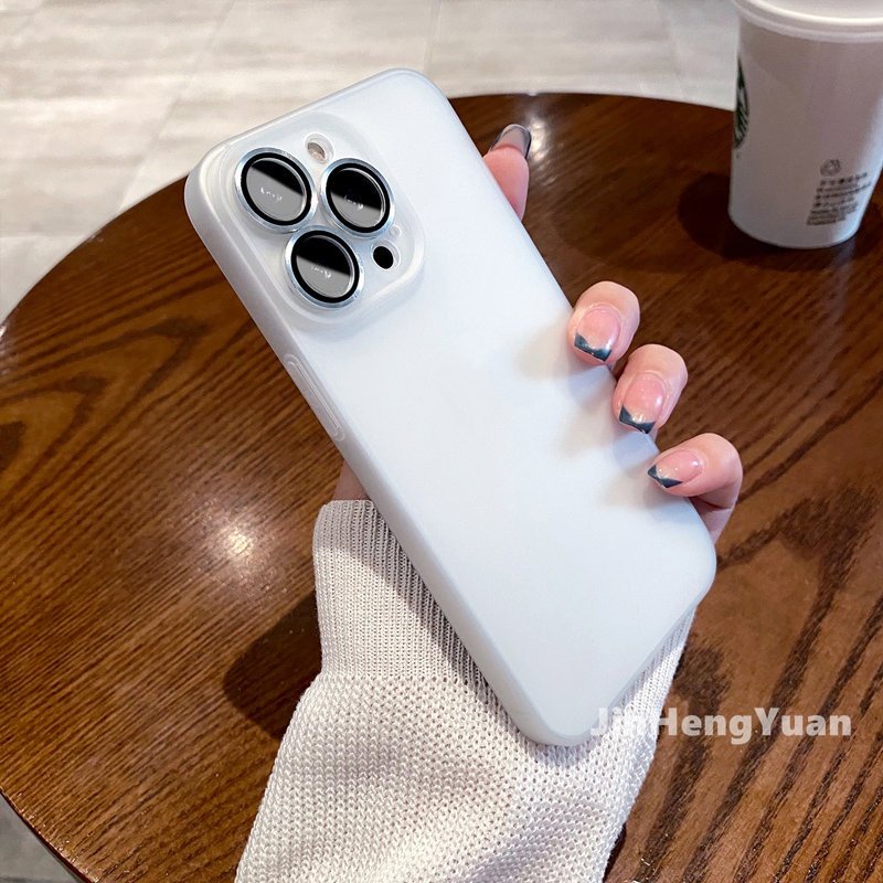 Ốp Điện Thoại Siêu Mỏng Trong Mờ Cao Cấp Cho IPhone 14 13 12 11 Pro MAX 14 plus X XS MAX