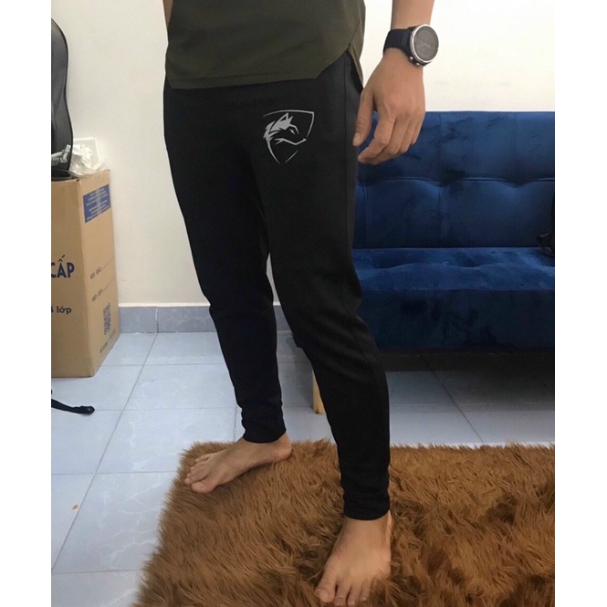 Quần jogger thể thao nam vải thun nỉ co giãn, mềm mịn , thoải mái
