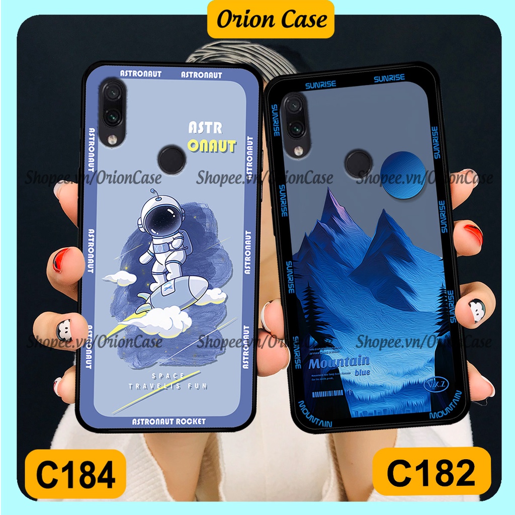 Ốp Xiaomi Redmi 7 - Redmi Note 7 in hình astronaut pro nasa, moutain cá tính.ốp lưng chống sốc.