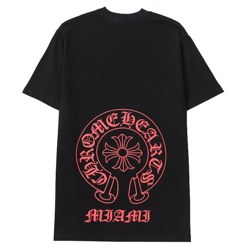 Áo Thun Cotton Tay Ngắn In Họa Tiết Móng Ngựa Thời Trang Dành Cho Nam Và Nữ