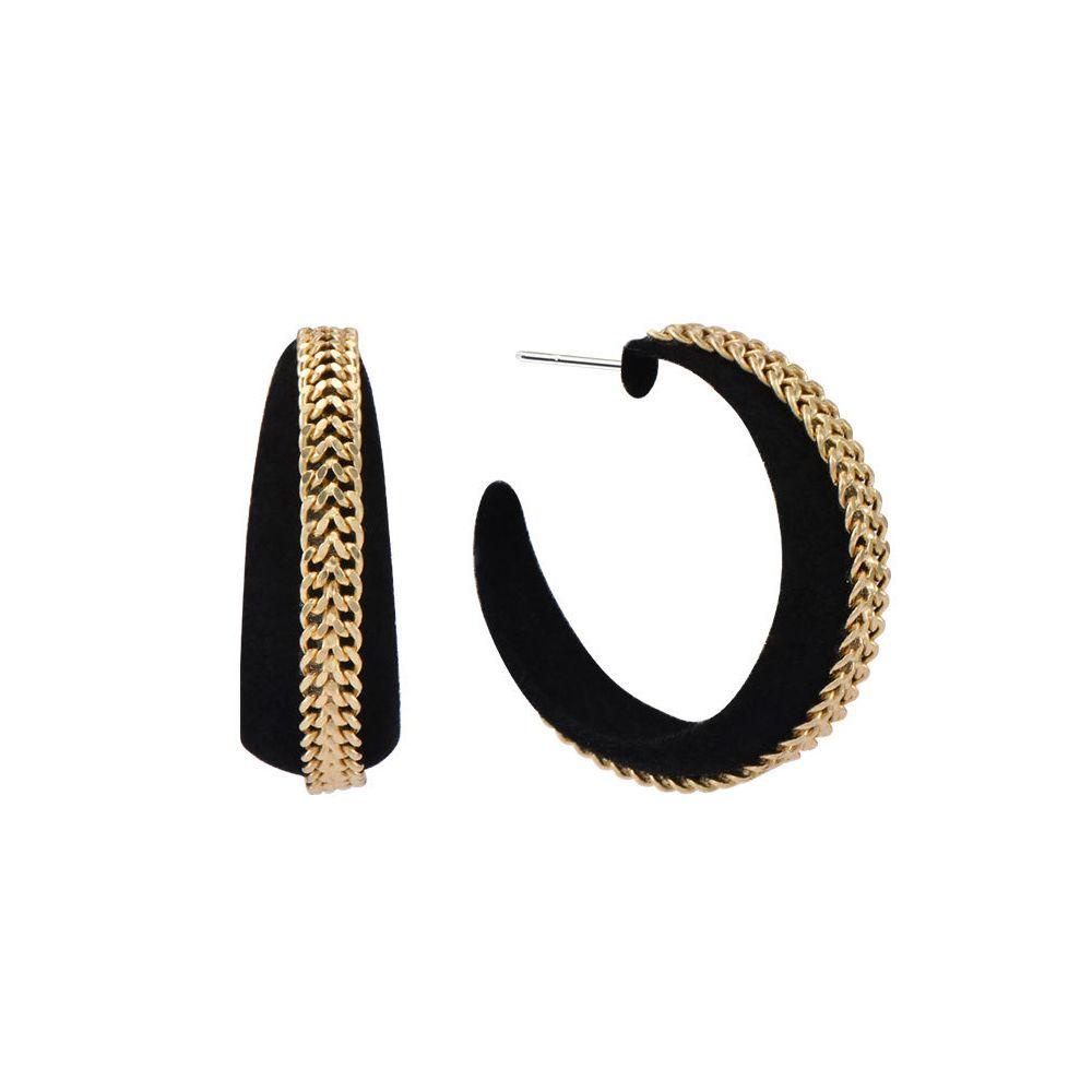 Khuyên Tai Hình Chữ C VANES1 Phong Cách Hàn Quốc Thanh Lịch Thời Trang