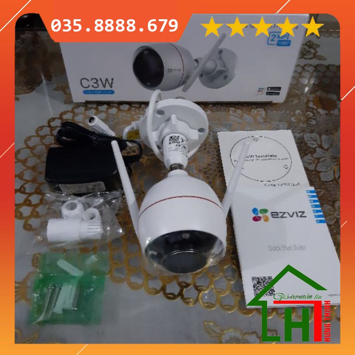 [ Chính Hãng ] Camera IP Wifi 2MP EZVIZ C3W Full Color - Chính Hãng - Bảo Hành 24 Tháng Hưng Thịnh c