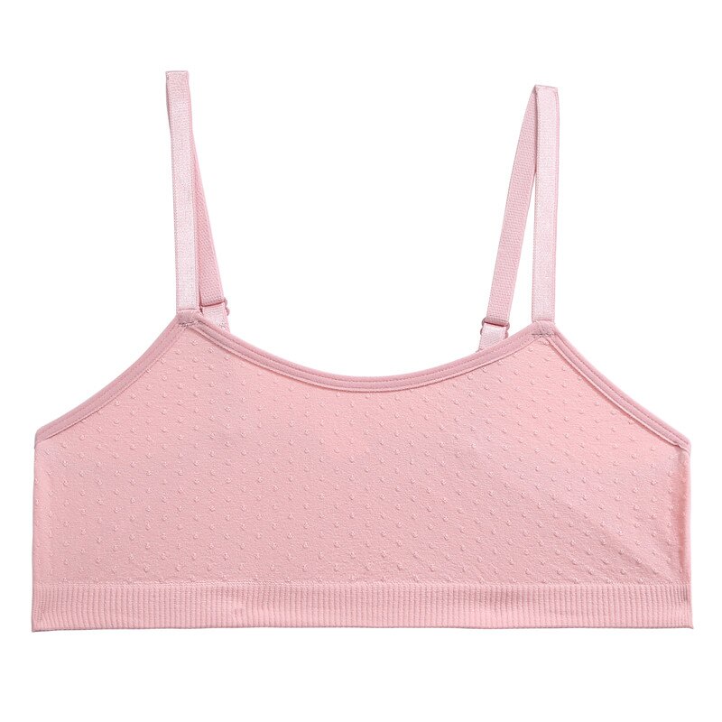 Áo ngực FINETOO B197 dệt jacquard mềm mại dáng ngắn không gọng size lớn S-2XL cho nữ