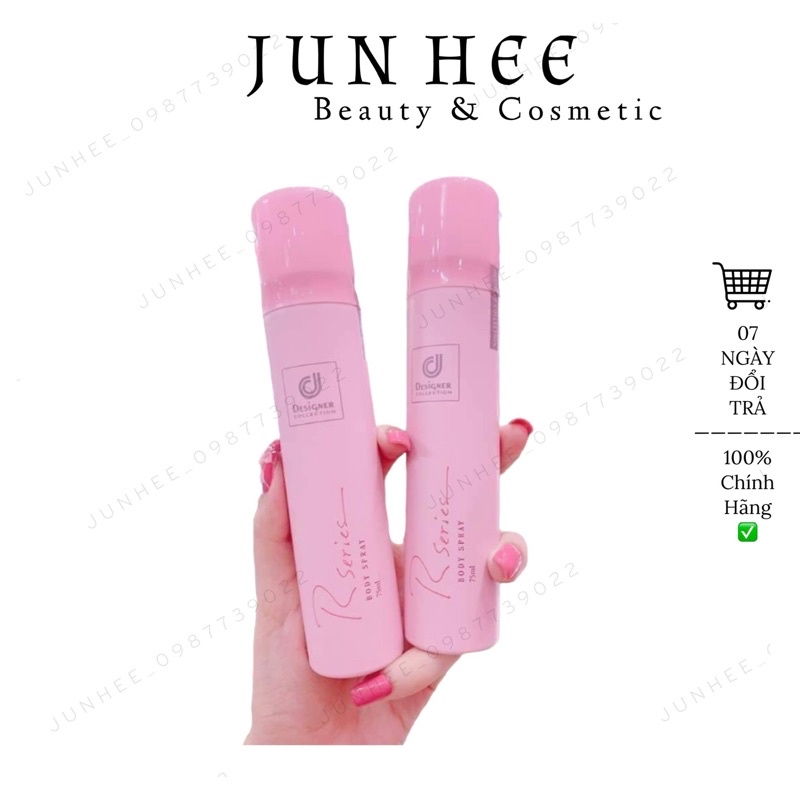 [HCM SỈ] Xịt Thơm body RSERIES DESIGNER