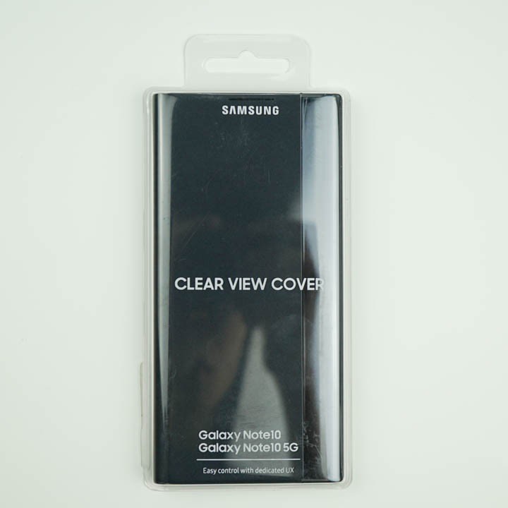 [Mã 159ELSALE hoàn 7% đơn 300K] Bao da Clear view Galaxy Note 10 thường chính hãng