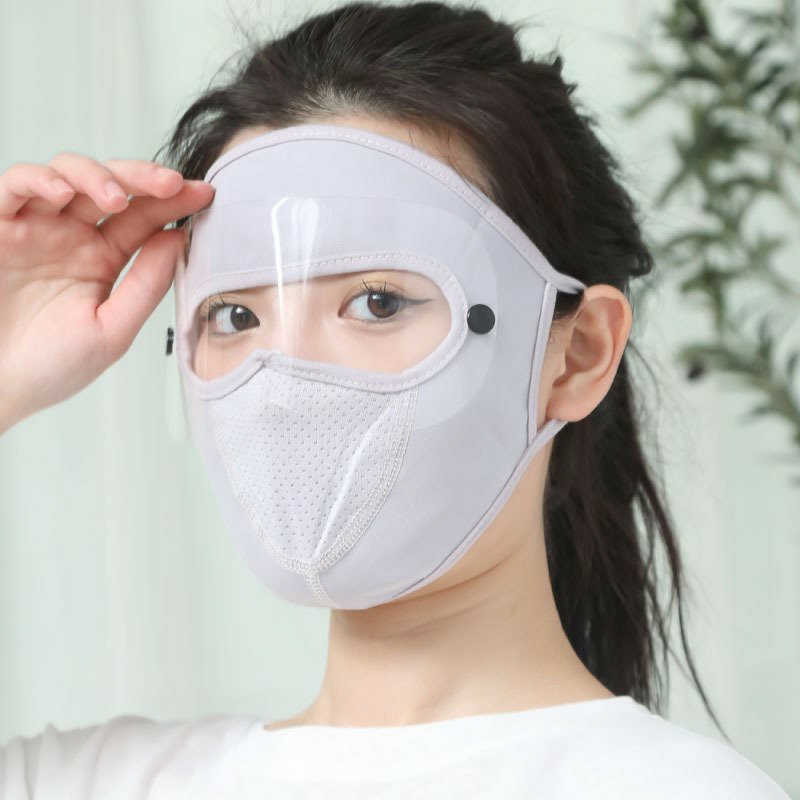 Khẩu Trang NIJA 2 Kính Tháo Lắp Dễ Dàng Che Kín Mặt. Khẩu Trang Vải Lụa Lạnh Thoáng Mát | BigBuy360 - bigbuy360.vn