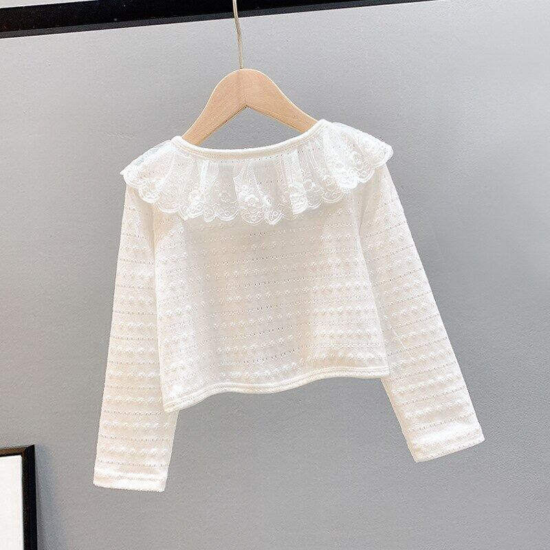 Áo Khoác Chống Nắng Thoáng Khí Thời Trang Xuân Hè Cho Bé Gái 4-9 Tuổi