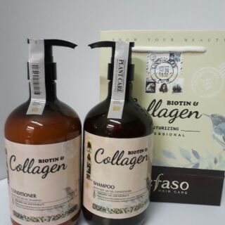Dầu cặp gội xả collagen biotin 800ml ×2