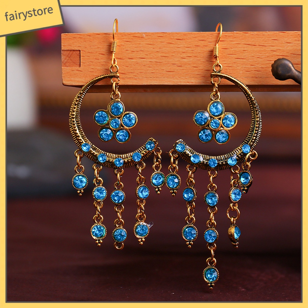 Khuyên tai dáng dài thiết kế thời trang dành cho nữ