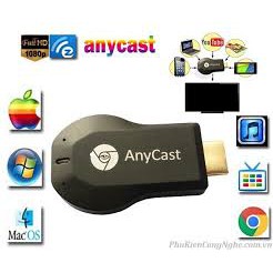 HDMI Không Dây ANYCAST M4 Plus- Tốc Độ Kết Nối Siêu Nhanh (Dùng cho android/IOS) - Có Video Clip Hướng Dẫn Sử Dụng