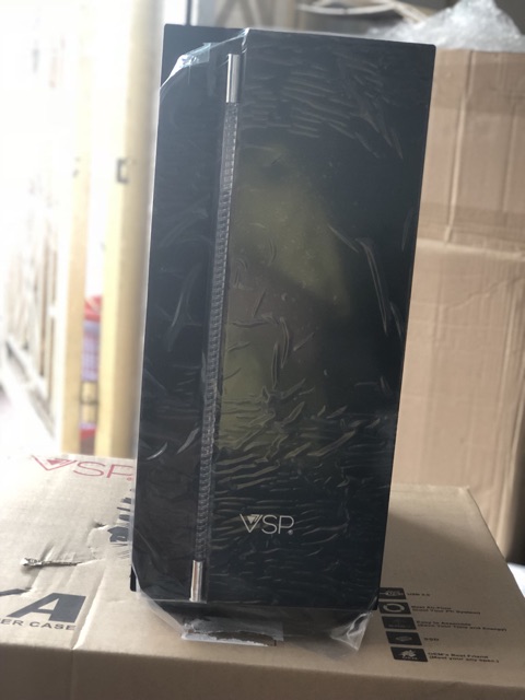 Vỏ Case máy tính VSP KA-180 Gaming đen | BigBuy360 - bigbuy360.vn