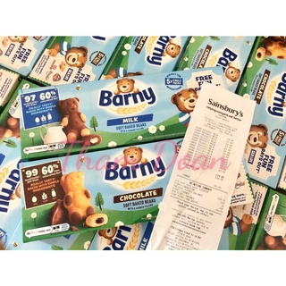 Bánh bông lan gấu barny uk cho bé cực ngon