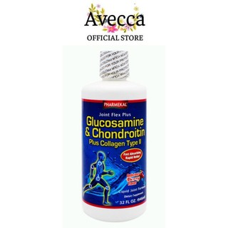 Nước uống bổ khớp pharmekal joint flex plus glucosamine & chondroitin + collagen type ii