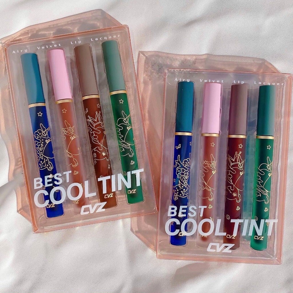 🦄CVZ🦄 Set 4 son kem kì lân CVZ best cool tint unicorn siu hot tiktok nội địa trung