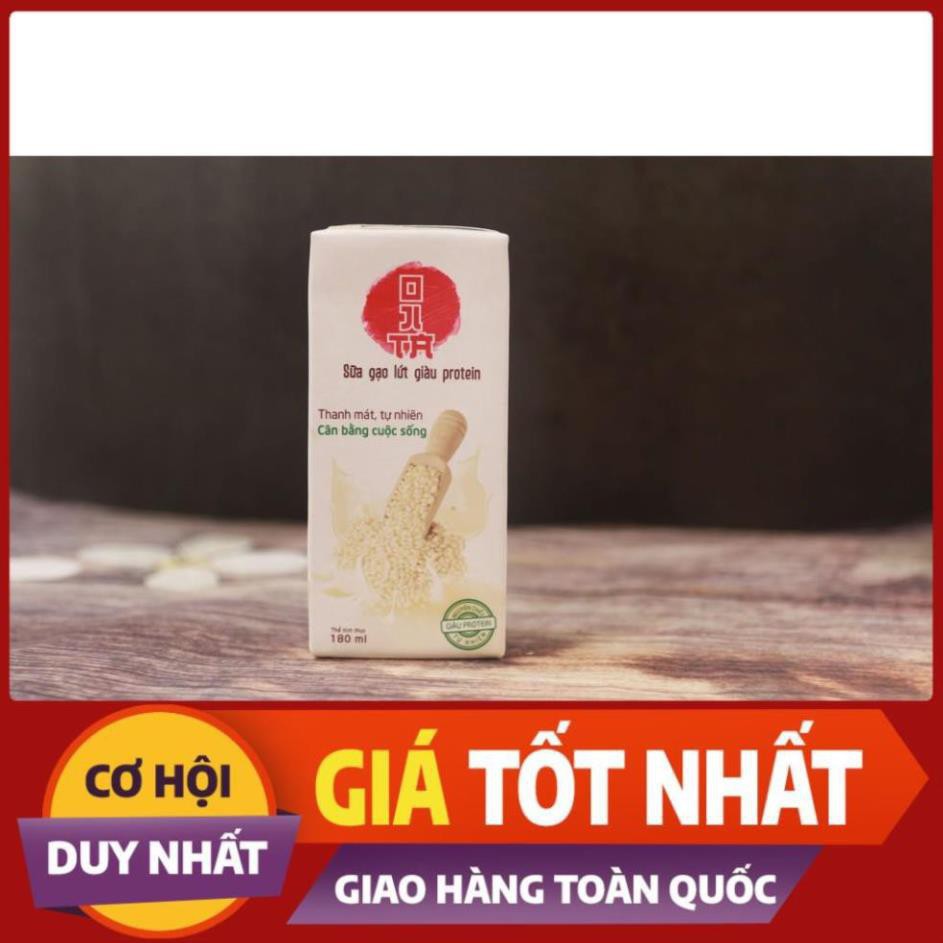 Ojita - sữa gạo lứt giàu protein