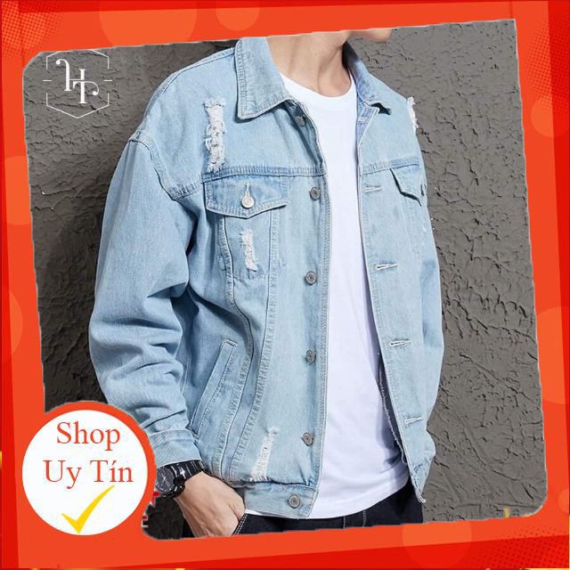 Áo khoác jeans bò thời trang UniSex Nam nữ