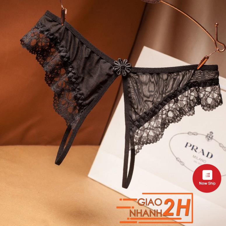 Quần lọt khe xẻ đáy nữ ren sexy chip không đũng xì lip gợi cảm 2221