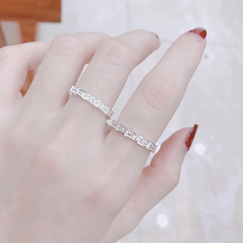 Nhẫn nữ bạc ta dày dặn , sáng bóng , giá rẻ - Vàng Bạc Khải Khải