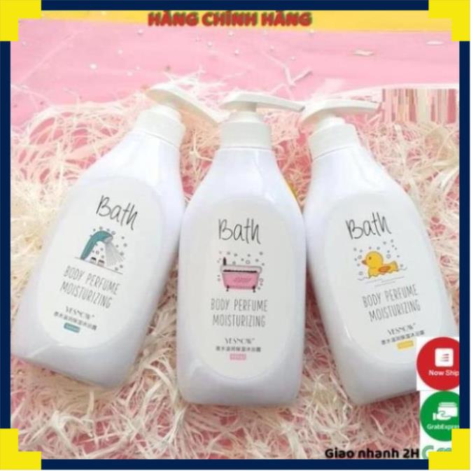 SỮA TẮM NƯỚC HOA Bath - Yesnow- 500ML [ SALE CHẤN ĐỘNG ]