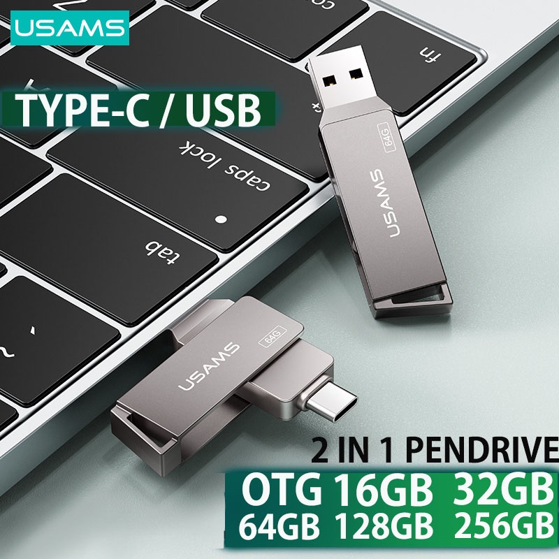 Ổ đĩa flash USAMS tốc độ cao cổng USB 16 GB 32GB 64GB 128GB 256GB