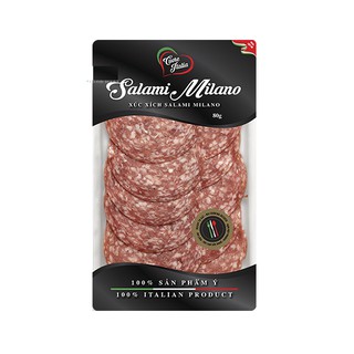 Thịt nguội Salami Kiểu Ý hiệu Salami Milano 80g