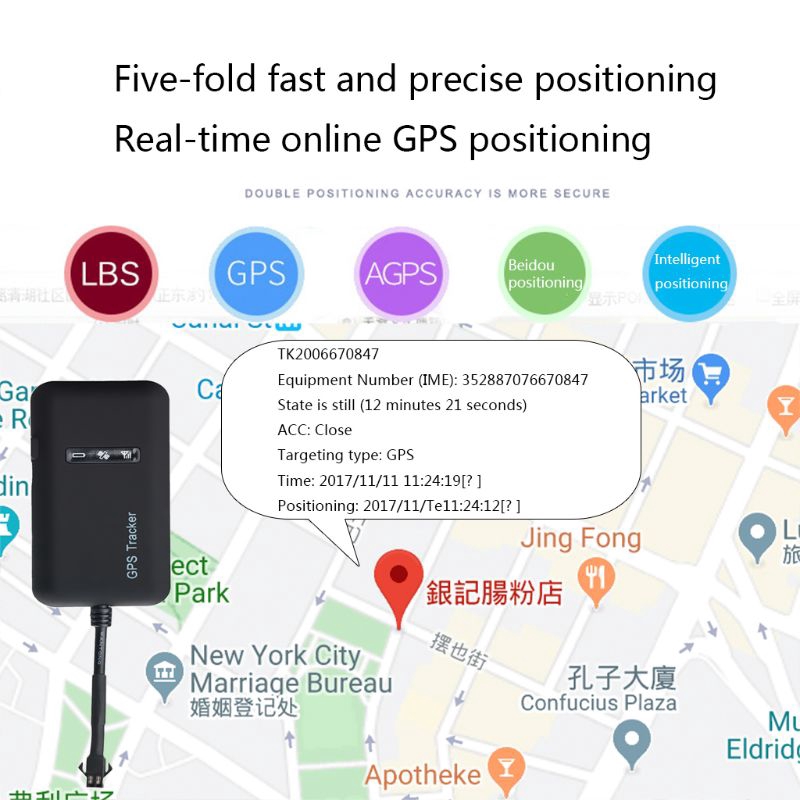 Thiết Bị Định Vị Gps Gt02A Gsm Gprs Sms Cho Xe Hơi