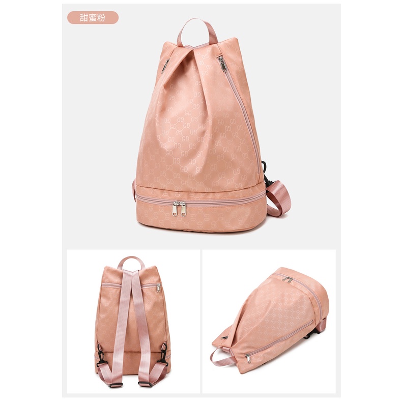 Túi đựng đồ bơi/ đồ tập gym chia ngăn sử dụng khô ướt chống thấm nước tiện dụng cho nữ