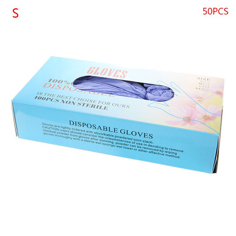 Hộp 50 Găng Tay Nitrile Dùng Một Lần Đa Ứng Dụng