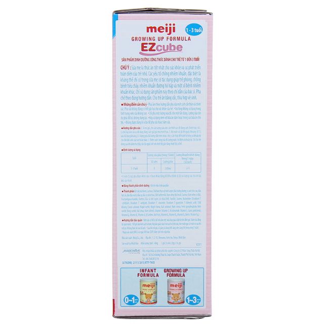 Sữa Meiji số 9 16 thanh (1-3 tuổi)