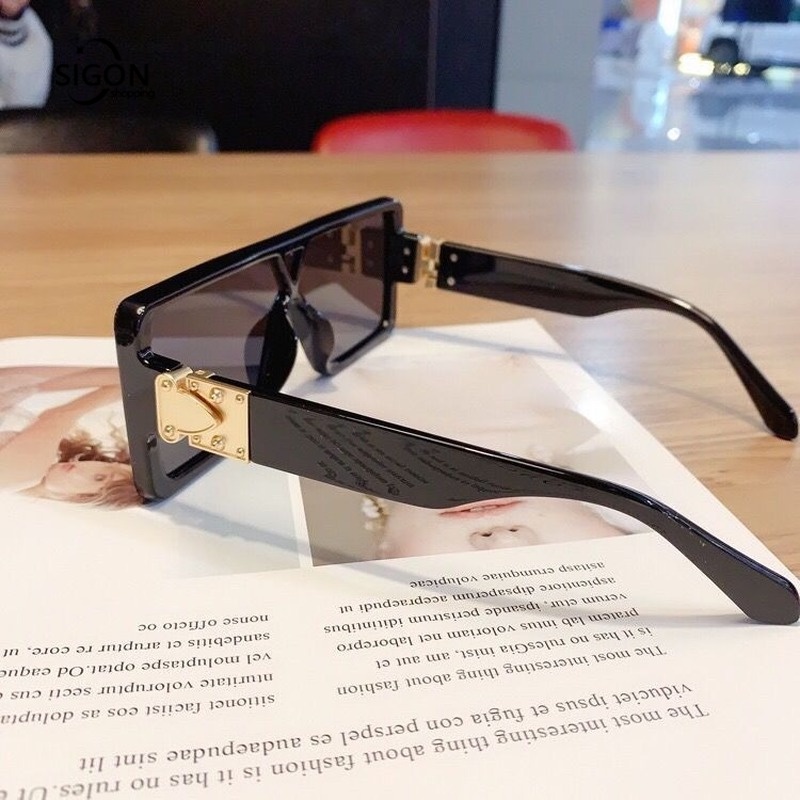 Kính Mát Gọng Vuông Phong Cách Retro Thời Trang Cho Nữ