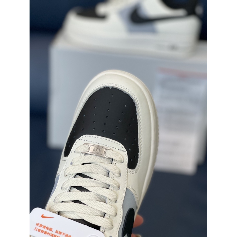 Giày Air Force 1, AF1 tích đen đế Air nam nữ cao cấp Nhất full box bill size 36_43