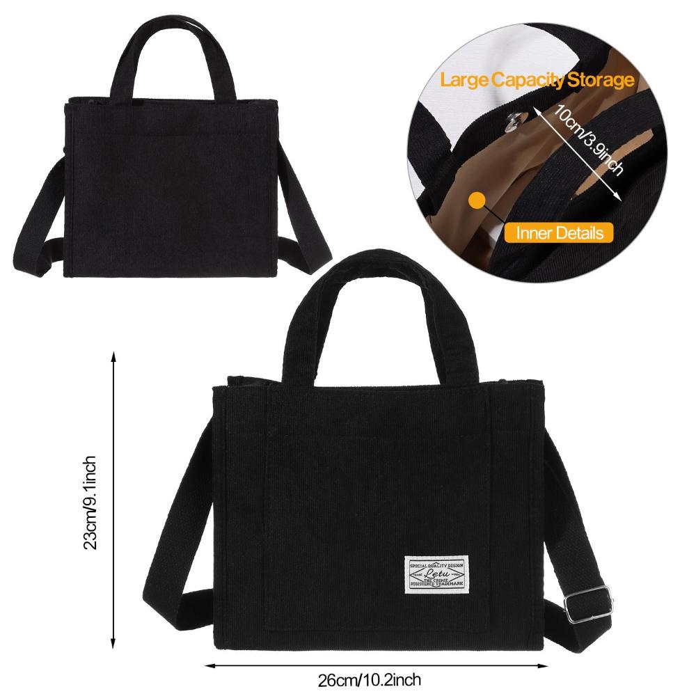 Túi Đeo Chéo Một Bên Vai Vải Nhung Tương Lai